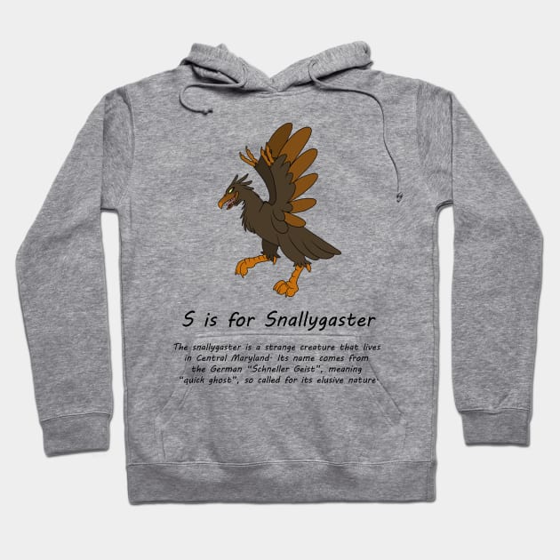 Snallygaster Hoodie by possumtees